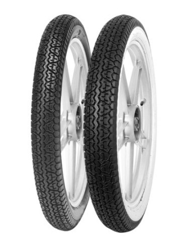 CUB. 2,75-17 47J(2 3/4-17)B-7 WHITE TL/TT MITAS